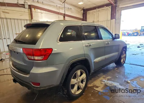 2012 Jeep Grand Cherokee Overland из США, поврежденный, VIN 1C4RJFCG3CC202785
